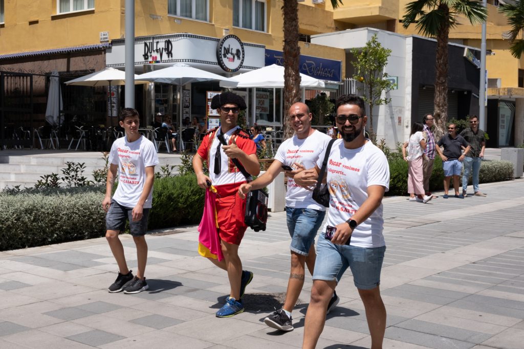 Spanish bachelor party.