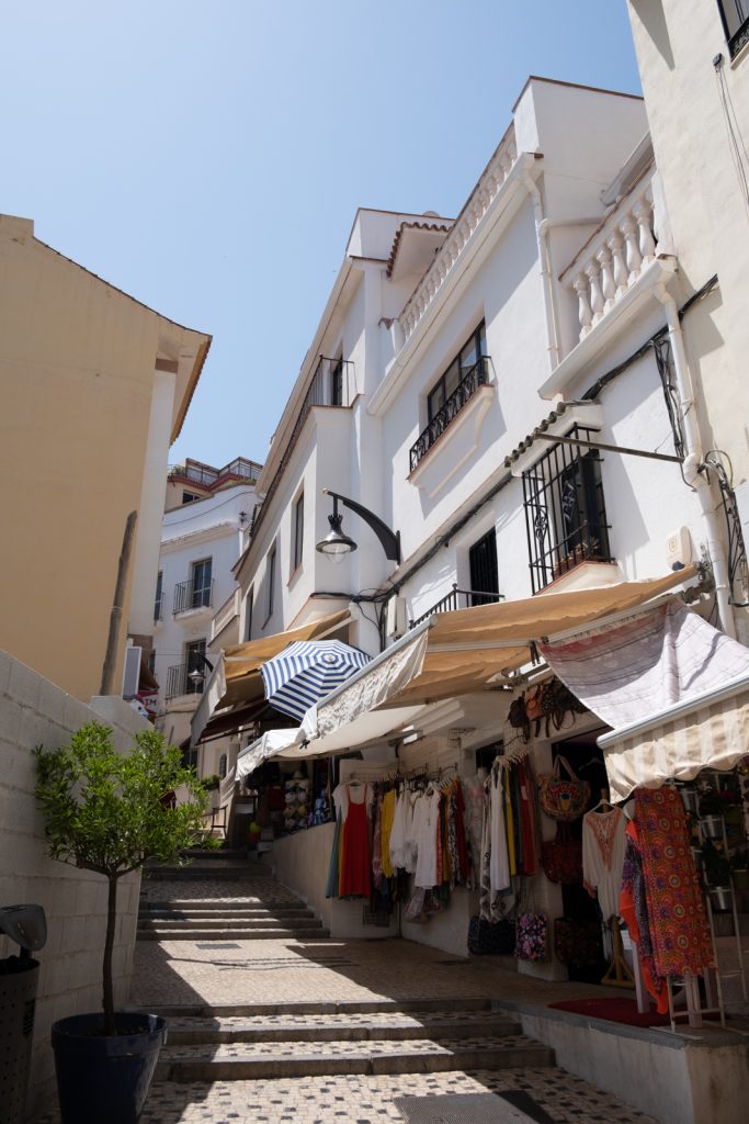 But also lots of small, tight streets like this.