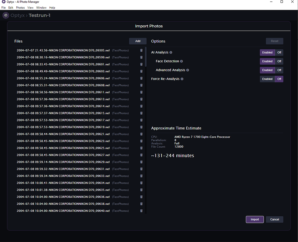 Optyx : faster culling with fancy AI? 3